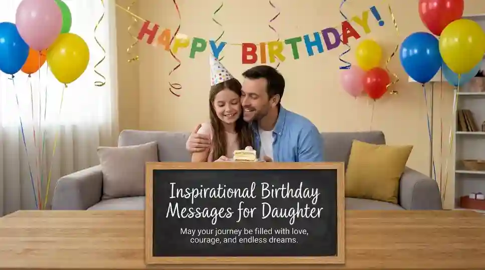 Inspirational Birthday Messages for Daughter image
