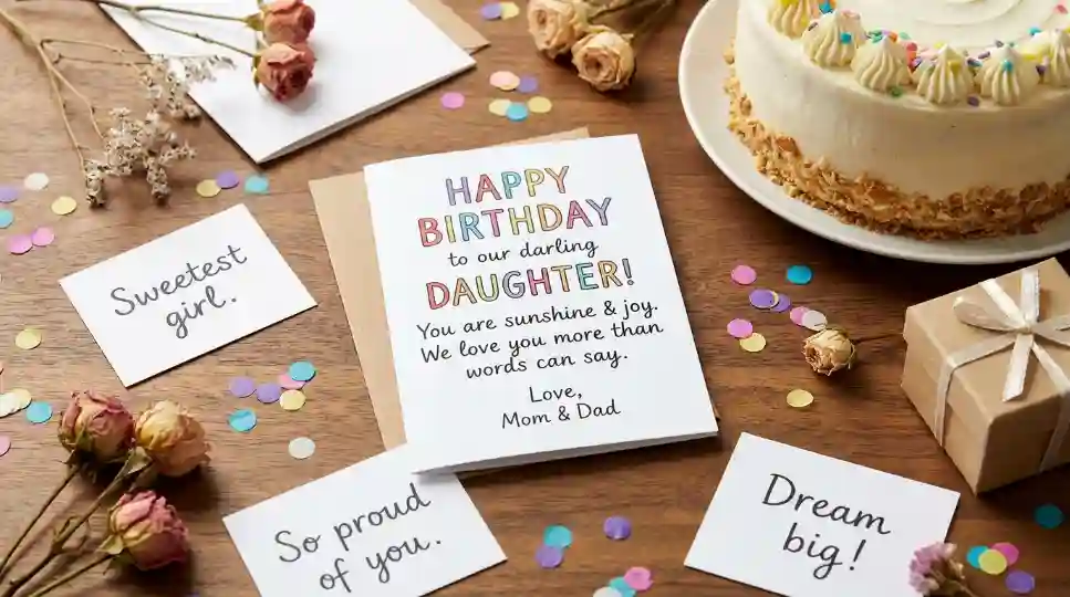 Sweet Birthday Messages for Daughter
